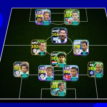 eFootball Accounts Legends & Iconic Players COLECTIVE 3185+ | MARCELO COLLAB NARUTO x BERGOMI x L SUAREZ x LEWANDOWSKI x W