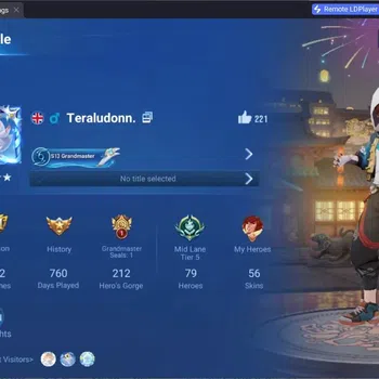 Honor of Kings Accounts Rare Skin Global|79H 56S|Tiger Pei|GM Skins|Epic LuBu, 6 Epic More|3 HonorPass|1 Worldly|3