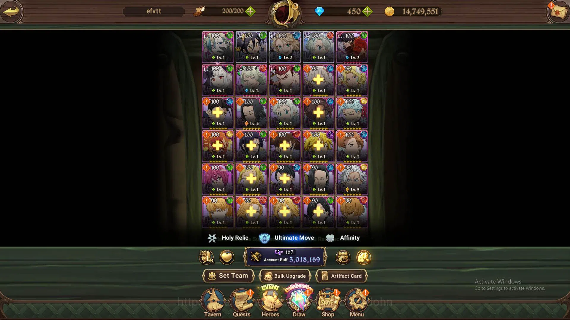 The Seven Deadly Sins: Grand Cross Accounts GLOBAL|3M CC|DM 450|3 LR Merlin,Roxy,Elizabeth|Col image 10