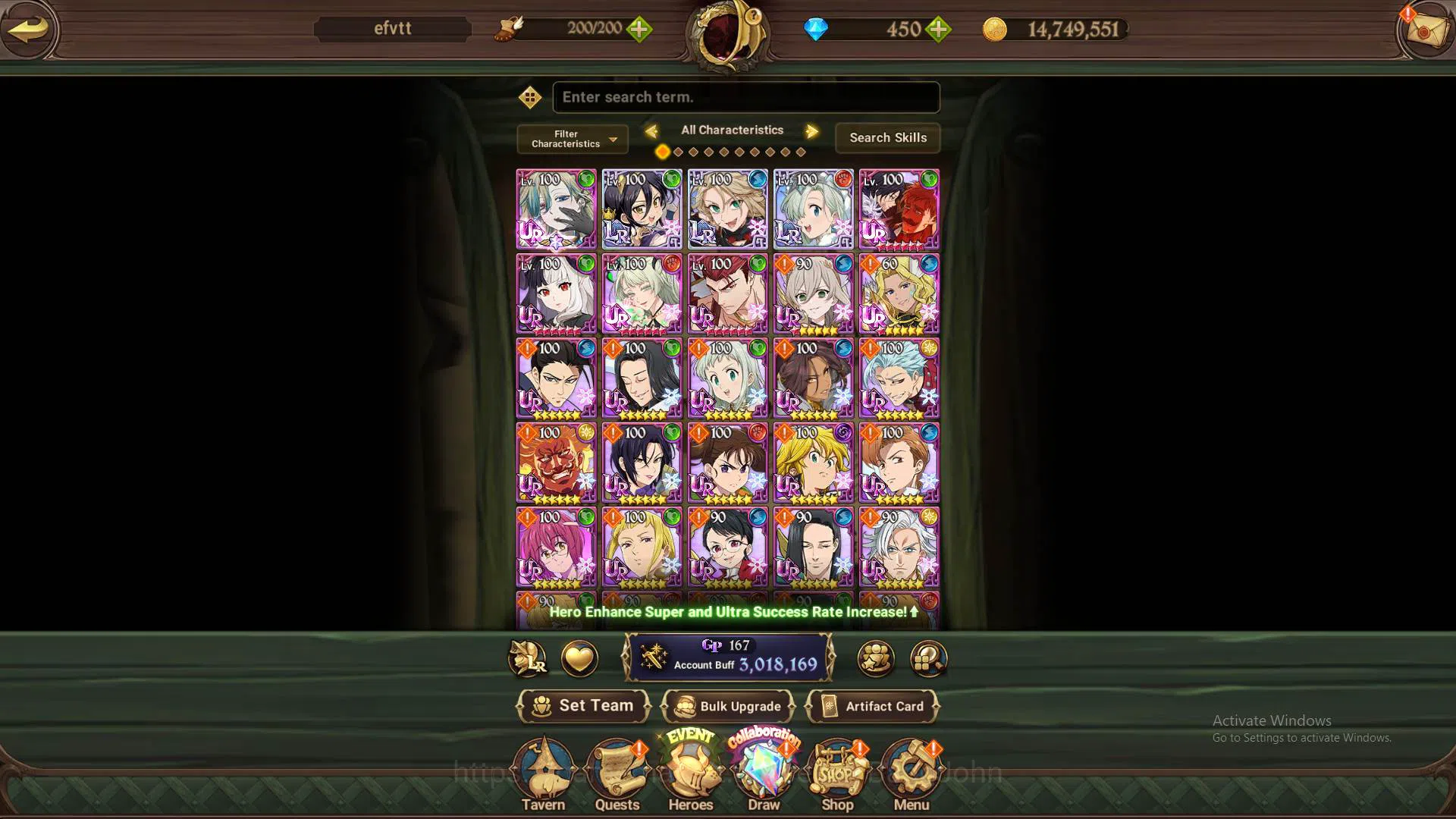 The Seven Deadly Sins: Grand Cross Accounts GLOBAL|3M CC|DM 450|3 LR Merlin,Roxy,Elizabeth|Col image 12