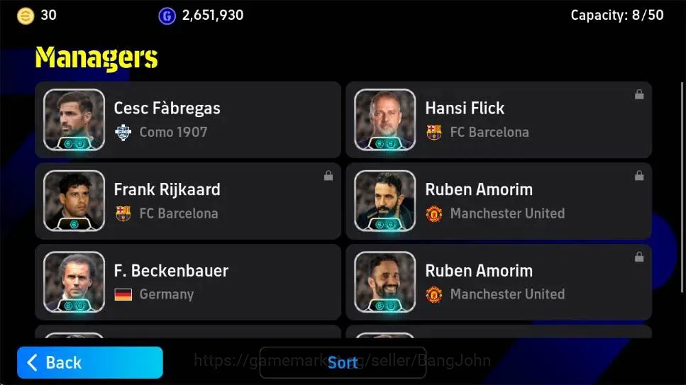eFootball Accounts Android|PW 3216|BigT Roberto Carlos,Johan Cruyff E image 9