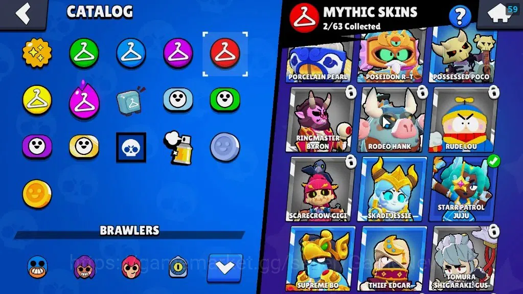 Brawl Stars Accounts 1002 Trophy|2k Blings|16 Brawlers 2 Max Lvl Rico & image 12
