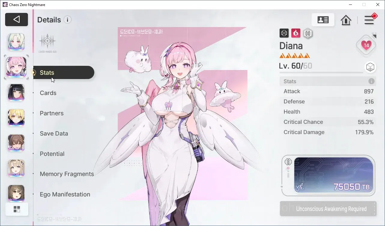 Chaos Zero Nightmare Accounts Global Lv.56| 13 SSR HeidemarieEM2, RitaEM1, YukiE image 9