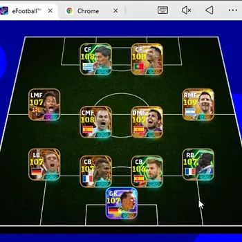 eFootball Accounts Legends & Iconic Players Mobile |PW 3187|BIGT Ronaldo Neymar Iniesta Rodri Messi lahm Desailly,Epic