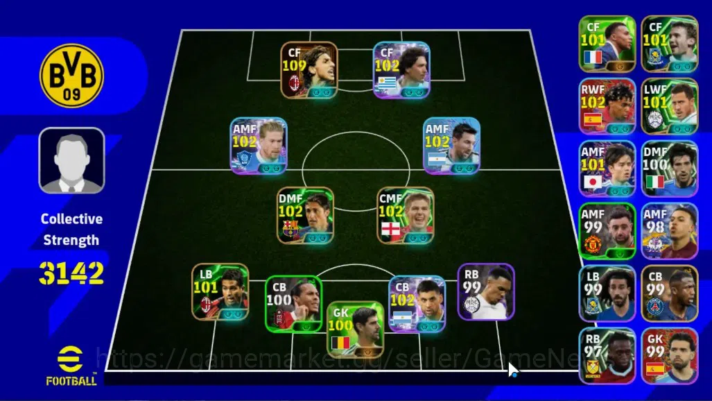 eFootball Accounts Legends & Iconic Players Android|BigTime Zlatan Ibrahimovic|Epic 1