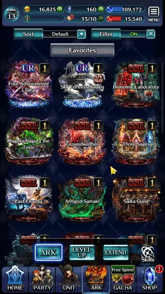 Last Cloudia Accounts GLOBAL |Rank 13| Top Tier Unit [AoG Yuda, Ascended image 3