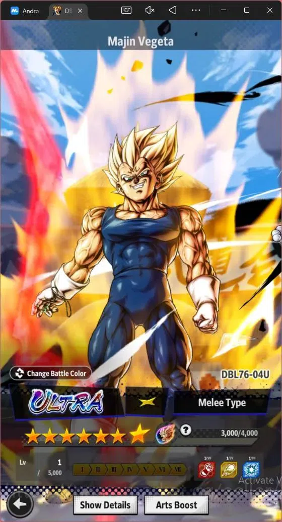 Dragon Ball Legends Accounts Android | Lvl 148|11M Total Power|404 CC|1 LR Goku image 8