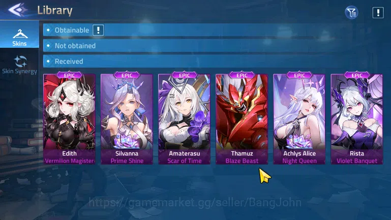 Mobile Legends: Adventure Accounts Server 70xxx Lvl347 | 10 Hero Nexus | 46 Hero Awak image 6