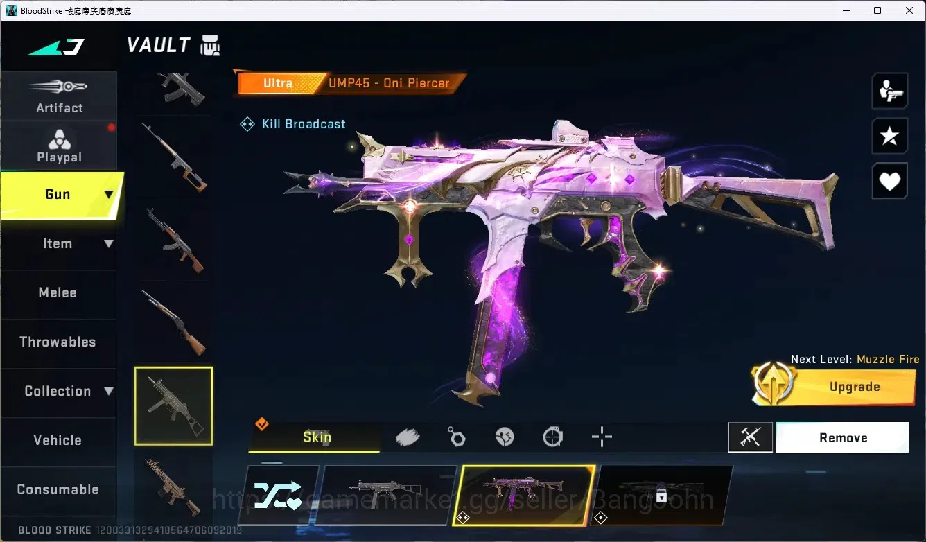 Blood Strike Accounts ASIA | 2 7DS: AK47, Kar98k | 1 AOT: KAG-6 | 4 ULTR image 8