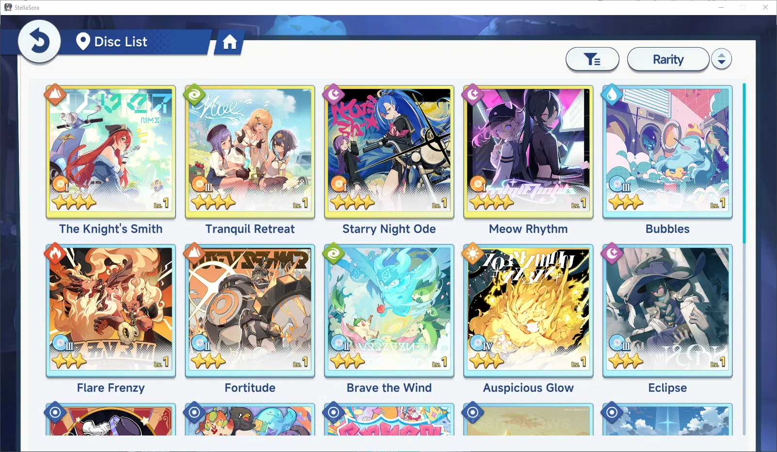 Stella Sora Accounts GLOBAL Fresh Starter Lv 1 | 1 SSR Limit (Fuyuka) + 7 SR Trekker | 20 Sprout Ticket & 3000 SilverD 2