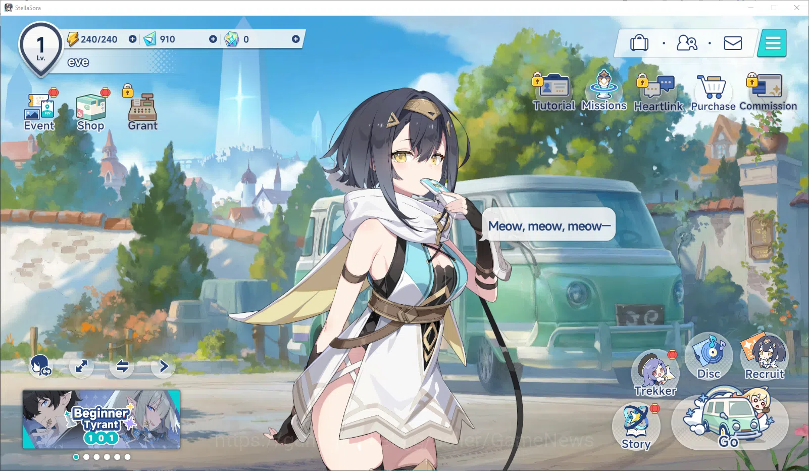 Stella Sora Accounts GLOBAL Fresh Starter Lv 1 | 1 SSR Limit (Fuyuka) + 7 SR Trekker | 20 Sprout Ticket & 3000 SilverD 3