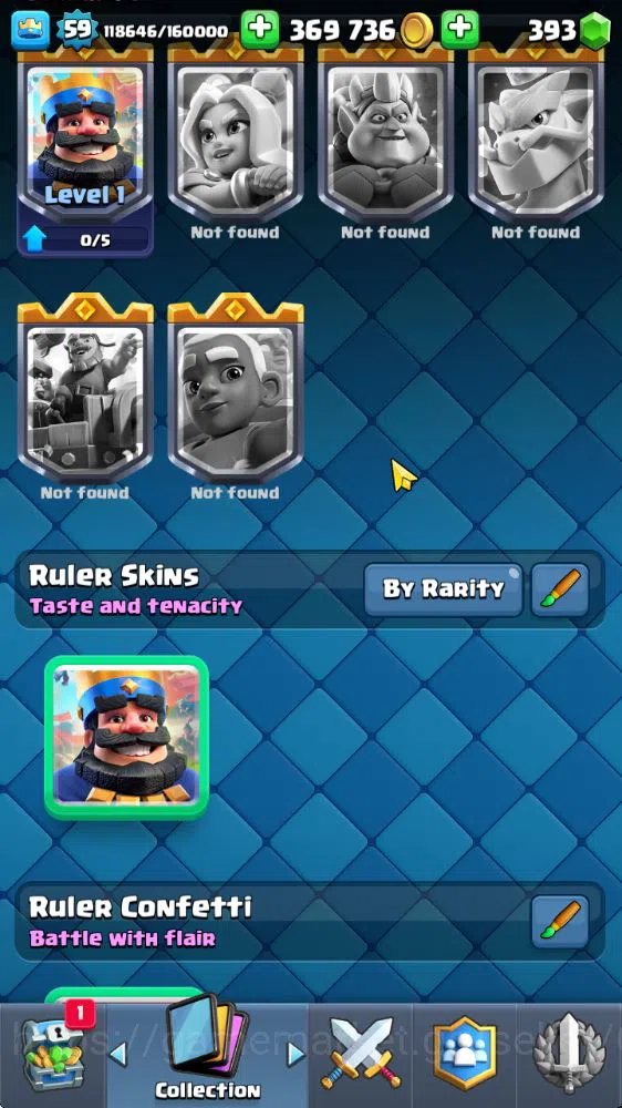 Clash Royale Accounts Midgame Lv 59|Trophy 11976|KTL 11|Limited Skin|Card 121| 3 Hero 12 EVO 8 Champ 21 Legendary 33 Epic 30 12