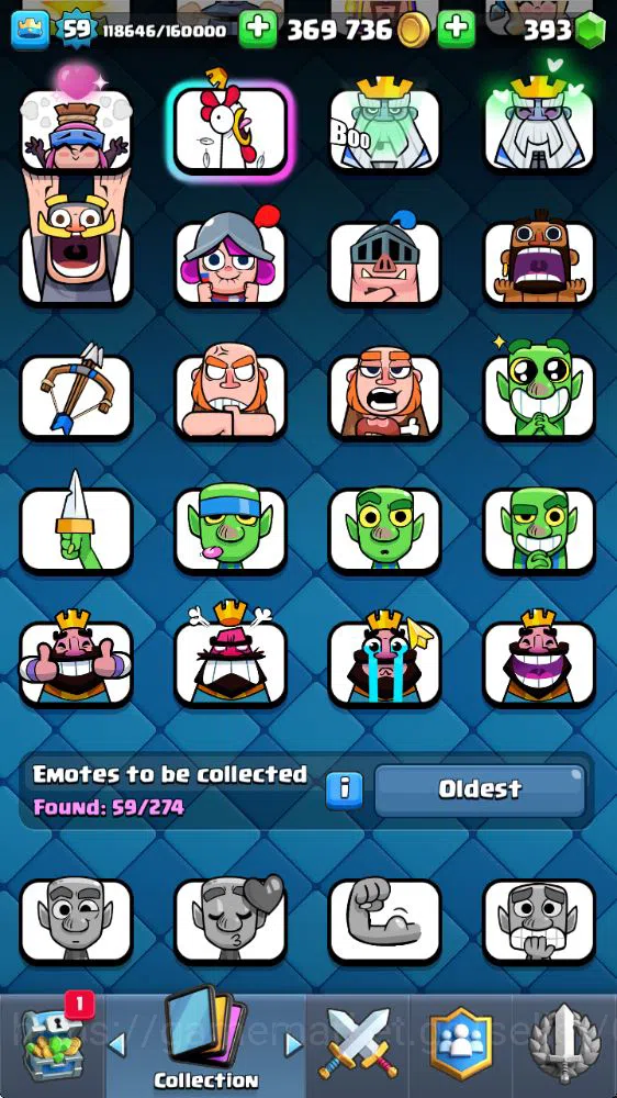 Clash Royale Accounts Midgame Lv 59|Trophy 11976|KTL 11|Limited Skin|Card 121| 3 Hero 12 EVO 8 Champ 21 Legendary 33 Epic 30 9