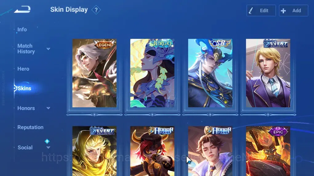 Honor of Kings Accounts Rare Skin Hero 65 Skin 49|Legend Yao,Wordly Nyi Roro Kidul,Event Hou Yi,Dr Bian,HonorPass 3