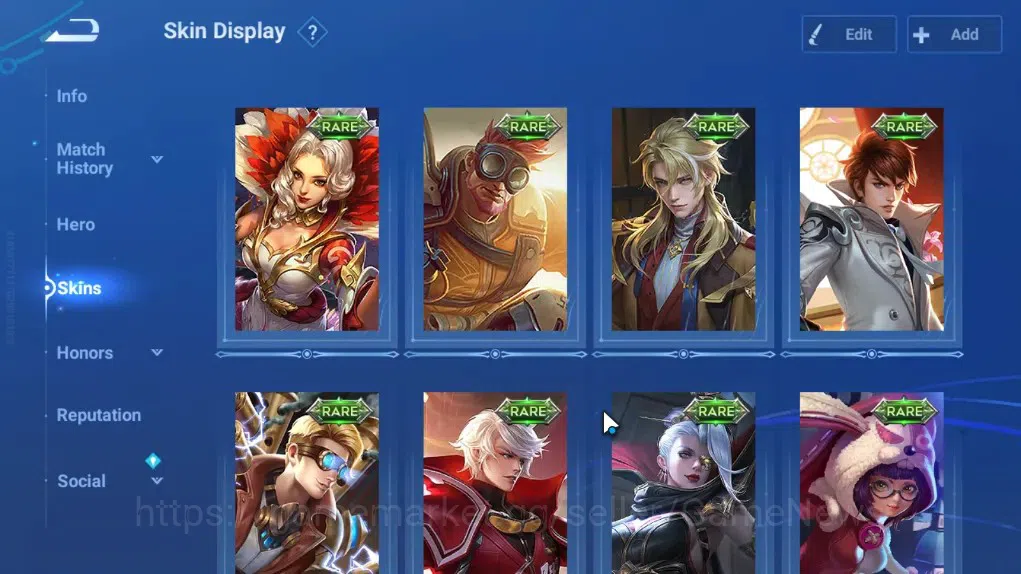 Honor of Kings Accounts Rare Skin Hero 65 Skin 49|Legend Yao,Wordly Nyi Roro Kidul,Event Hou Yi,Dr Bian,HonorPass 5