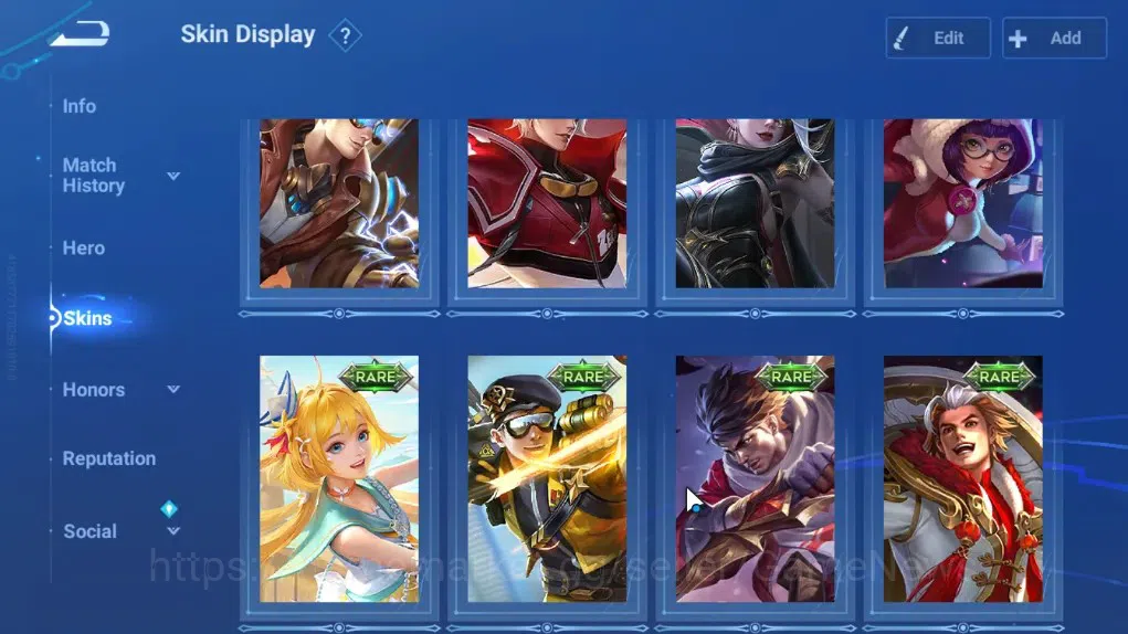 Honor of Kings Accounts Rare Skin Hero 65 Skin 49|Legend Yao,Wordly Nyi Roro Kidul,Event Hou Yi,Dr Bian,HonorPass 6