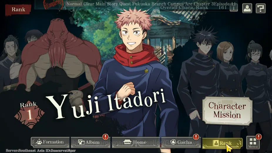 Jujutsu Kaisen: Phantom Parade Accounts ASIA Lv29| 40K CP |Midgame 8 SSR Gojo,Yuta,Panda,N image 10