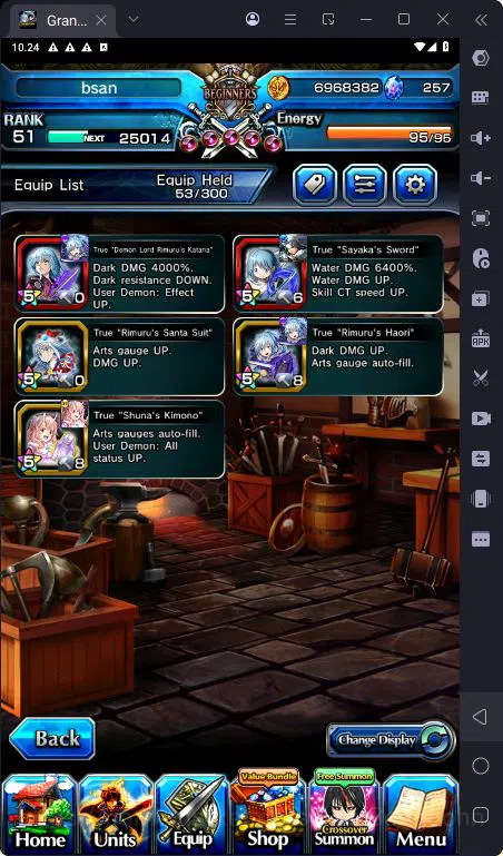 Grand Summoners Accounts [GLOBAL] Rank 51 | 2 Ascend | Ultimate Paladin Roy image 2