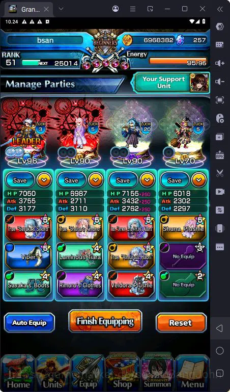 Grand Summoners Accounts [GLOBAL] Rank 51 | 2 Ascend | Ultimate Paladin Roy image 4