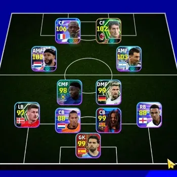 eFootball Accounts Legends & Iconic Players Android|Epic Daniele Massaro,Andriy Shevchenko|Showtime Ousmane Dembele,Lionel
