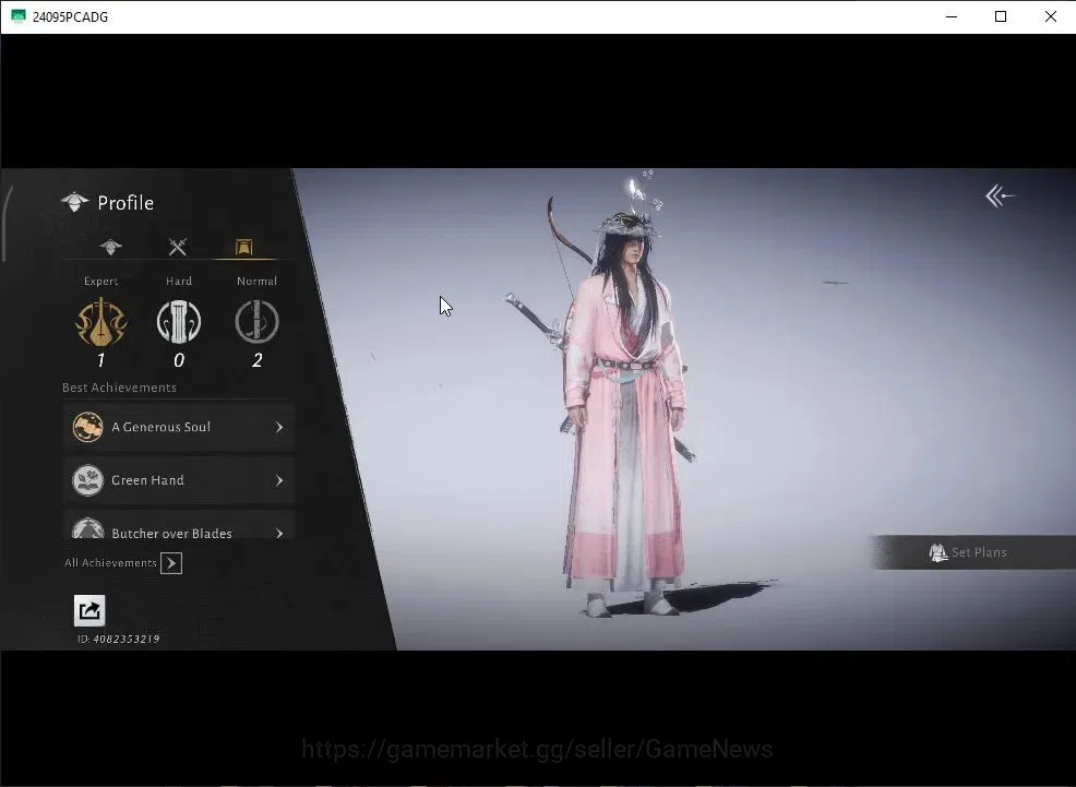 Where Winds Meet Accounts GLOBAL|Lv 5|3,6K GS|1 Harmonic Core|Anthem of Ages,Spring's Grasp,Ephemeral Elegance|Swaying Lotus 4