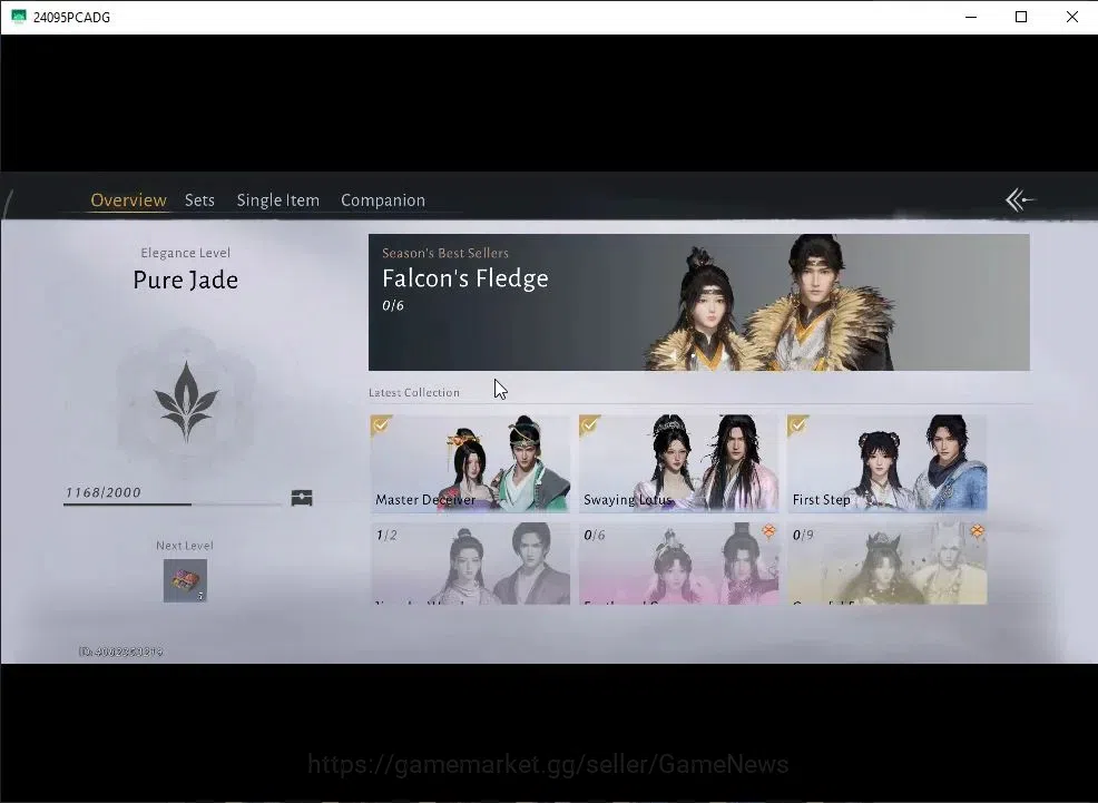 Where Winds Meet Accounts GLOBAL|Lv 5|3,6K GS|1 Harmonic Core|Anthem of Ages,Spring's Grasp,Ephemeral Elegance|Swaying Lotus 9