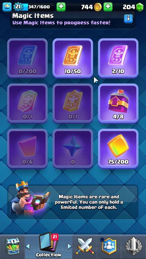 Clash Royale Accounts Midgame Lv 21|Trophy 3668|KTL 8|Limited Skin|Total Card 62| 1 HERO 2 EVO 1 Legendary 15 Epic 21 Rare 10