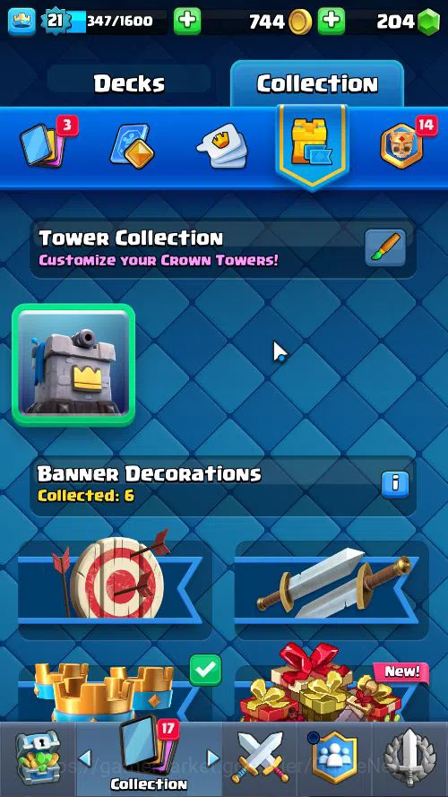 Clash Royale Accounts Midgame Lv 21|Trophy 3668|KTL 8|Limited Skin|Total Card 62| 1 HERO 2 EVO 1 Legendary 15 Epic 21 Rare 12