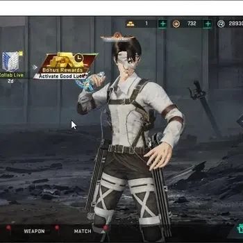Blood Strike Accounts Collab Skin ASIA|2 ETERNAL MP7 Tidesong,DEagle Scorpio|Ultra Talon Knife Sanctum|Collab AOT