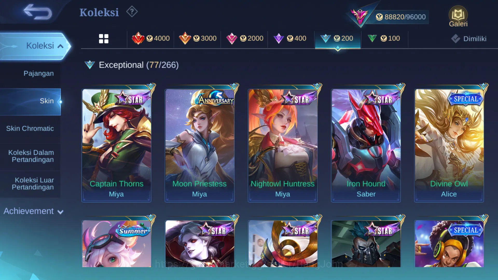 Mobile Legends: Bang Bang Accounts Hero 131|Skin 321|Legend Saber|TF Roger|KP Thamuz| image 14