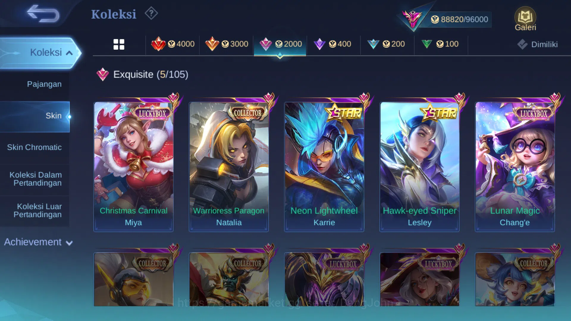Mobile Legends: Bang Bang Accounts Hero 131|Skin 321|Legend Saber|TF Roger|KP Thamuz| image 8
