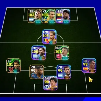 eFootball Accounts Legends & Iconic Players Android|Epic Zlatan Ibrahimovic,Sergio Aguero,Mark van Bommel,Serginho|Showtime