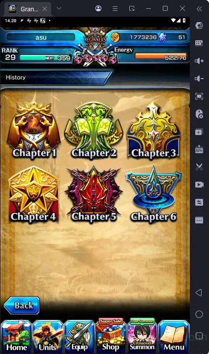 Grand Summoners Accounts [GLOBAL] Rank 29 | 8 Ascend | Summer Miyu | Chloe  image 5
