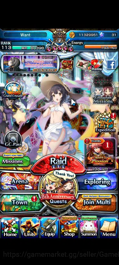 Grand Summoners Accounts Global|Rank 113|16 Ascend|RoyTW,LizaTW,FrierenTW,S image 1