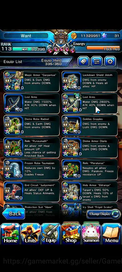 Grand Summoners Accounts Global|Rank 113|16 Ascend|RoyTW,LizaTW,FrierenTW,S image 14