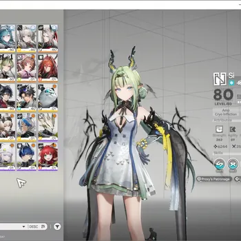 Arknights: Endfield Accounts ASIA|Lv 51|17350 Oroberyl,4140 Arsenal|5 SSR 1 Limited + 6 (*6 Weapon)| Si + Signature |Female
