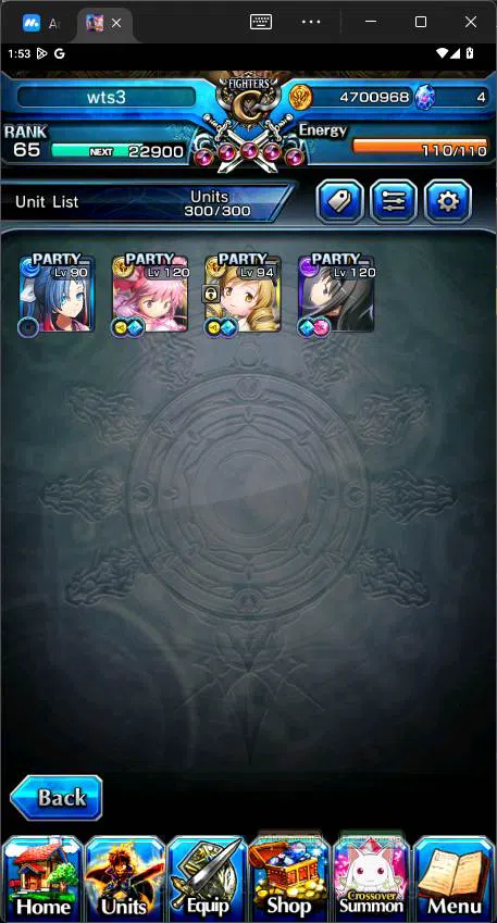 Grand Summoners Accounts GLOBAL|Ascend 4|Madoka Kaname(TW),Homura Akemi,Mam image 5