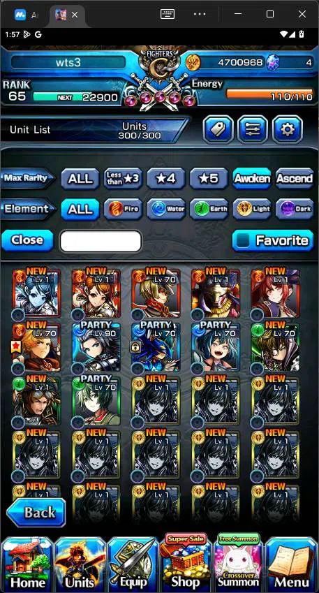 Grand Summoners Accounts GLOBAL|Ascend 4|Madoka Kaname(TW),Homura Akemi,Mam image 6