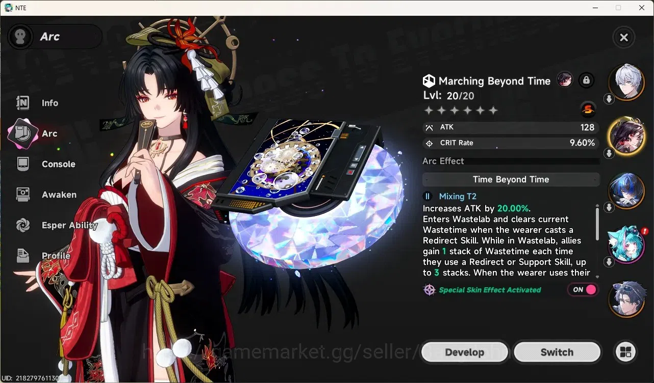 Neverness to Everness Accounts ASIA|Hunter Lv 12|3 S-Class/2 Limited [Hotori,Chaos]+Sign,Daffodill|S-Class Selec On|MC 3