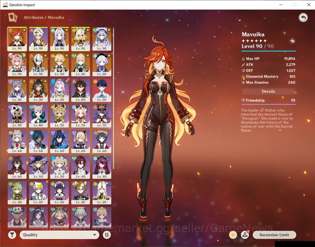 Genshin Impact Accounts ASIA|AR 56|5 Limited +4(*5WEP)|(Arlecch,Citlali)+S image 14