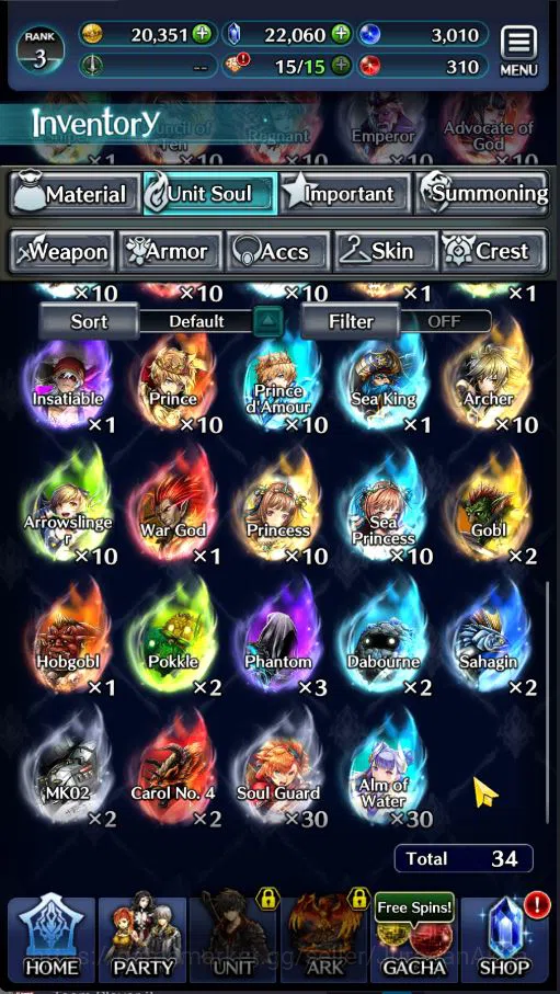 Last Cloudia Accounts Global|Starter Rank 3|Kyle the Swordsman,MB Rei,Li image 7