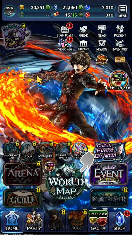 Last Cloudia Accounts Global|Starter Rank 3|Kyle the Swordsman,MB Rei,Li image 8