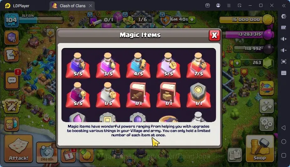 Clash of Clans Accounts High-End Global |TH 15-BH 7|LVL104|BK65,AQ66,MP34,GW40,RC4|BM7|2 Legend skin & 1 Gold|Gem 5