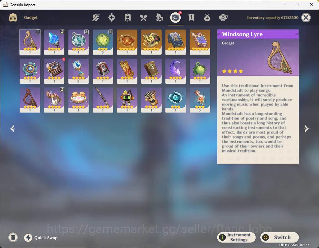 Genshin Impact Accounts ASIA|AR 55|4 limit| Columbina, Alhaitham, Nahida,  image 10