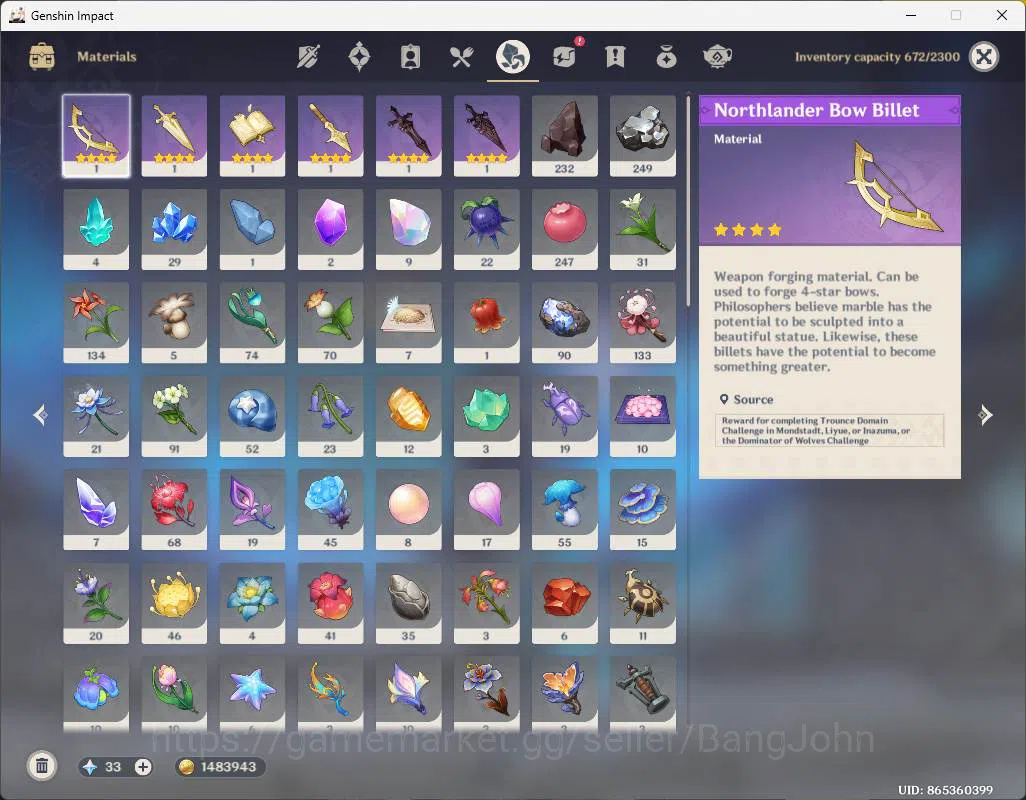 Genshin Impact Accounts ASIA|AR 55|4 limit| Columbina, Alhaitham, Nahida,  image 11