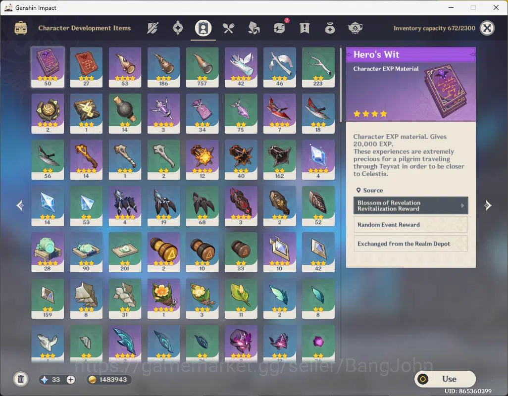 Genshin Impact Accounts ASIA|AR 55|4 limit| Columbina, Alhaitham, Nahida,  image 13