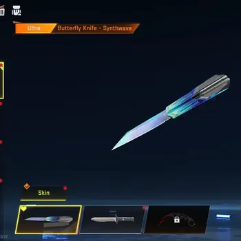 Blood Strike Accounts Collab Skin Asia|Ultra Melee Butterfly Synthwave+Collab Mr Iguana,OPM SKS,Ethan Mumen,TR MCX,Jack|20