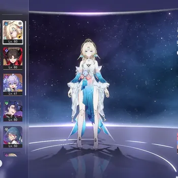 Honkai Star Rail Accounts Others Asia|TL 70|10 Limited|2 PremTeam|(SW999 E2,Robin Summer,Archer)+Sign,Pearl,Sparxie,Yao