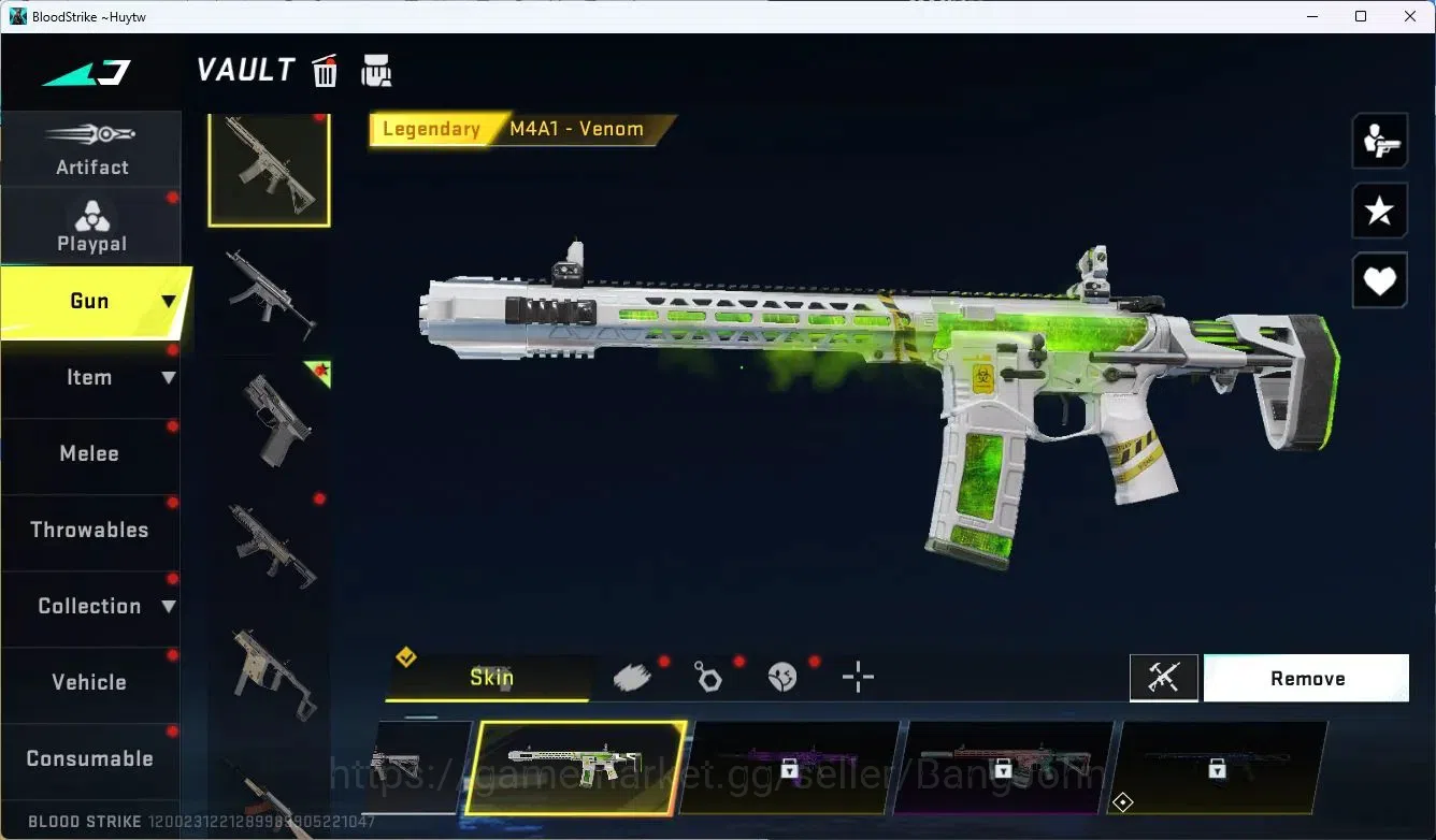 Blood Strike Accounts ASIA |Skin Ultra ETHAN - Raid Mask | 3 Legendary G image 3
