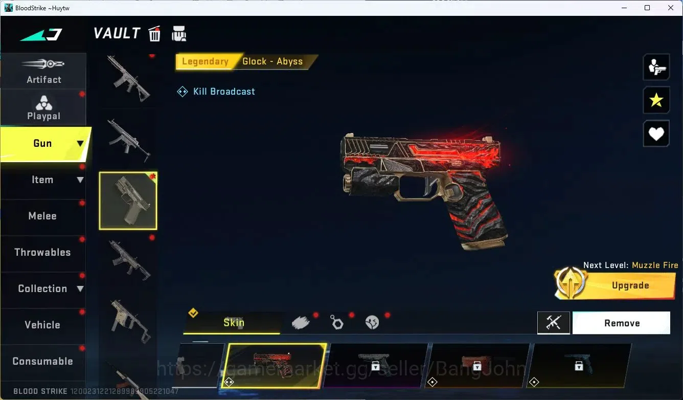 Blood Strike Accounts ASIA |Skin Ultra ETHAN - Raid Mask | 3 Legendary G image 4